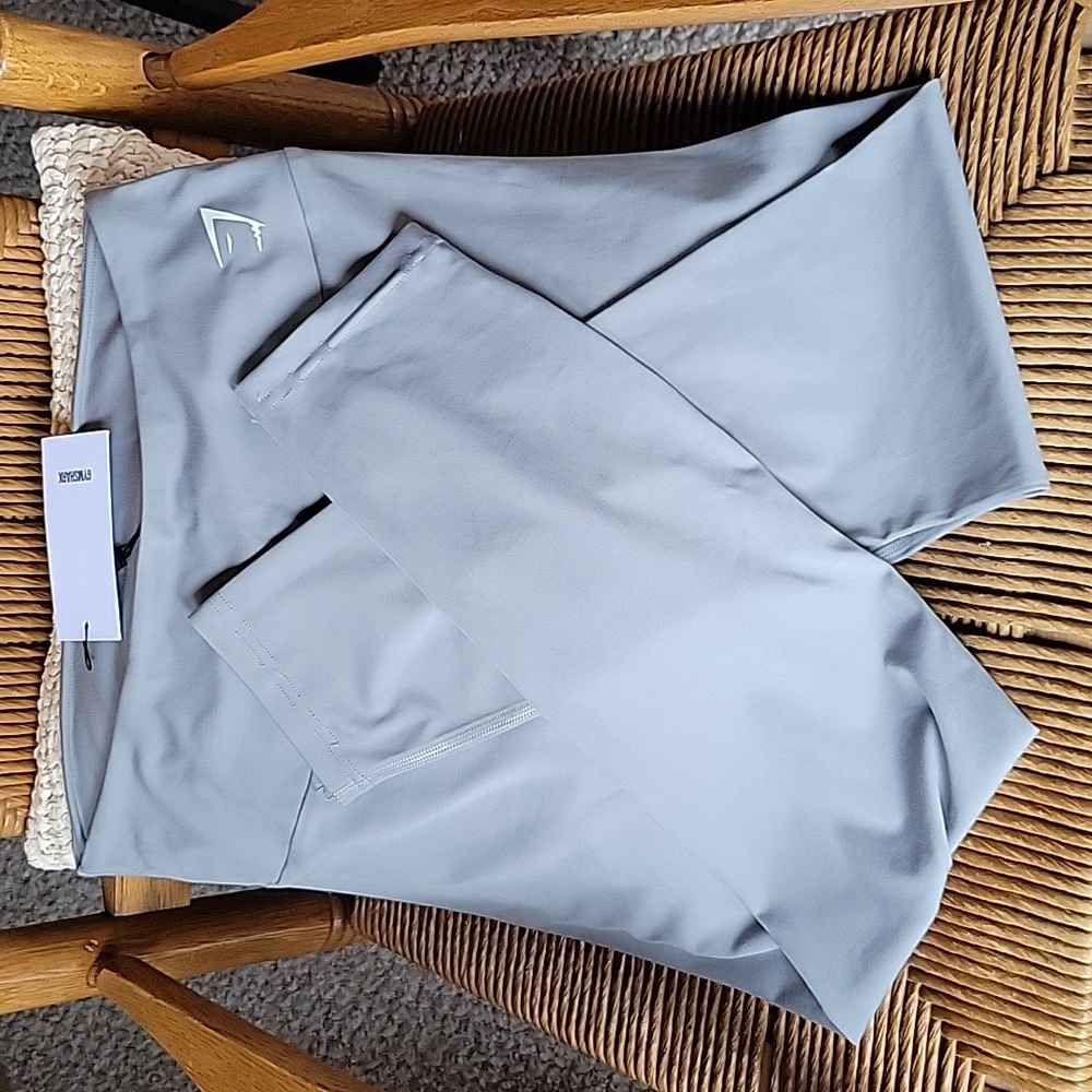 Gymshark 7/8 leggings, smokey grey, XL - Picture 5 of 14